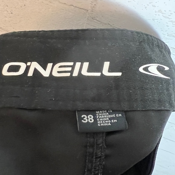 O'Neill Sportswear Men's Solid Board Shorts Swim Trunks Black - Picture 3 of 7
